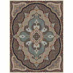 فرش نگین مشهد ۱۲۰۰ شانه کد ۱۲۰۵ کرمی