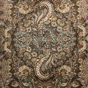 فرش ماشینی گردویی در دکوراسیون منزل