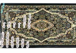 پشتی سنتی سرمه‌ای کد 1003 نگین مشهد