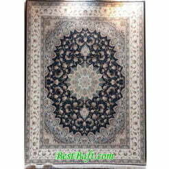 فرش مشهد ۱۵۰۰ شانه کد ۸۱۵۰۰5 سرمه ای