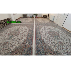 فرش مشهد ۱۲۰۰ شانه کد ۸۰۲۰۲۶ کرمی