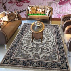 فرش کاشان 700 شانه گلبرجسته