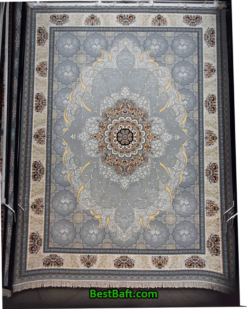 فرش مشهد ۷۰۰ شانه کد ۷۲۲۳۶۴ طوسی چکاوک