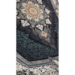 خرید فرش مشهد سرمه ای رنگ