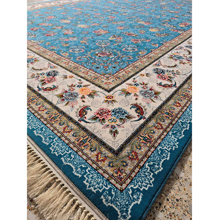 فرش گیلدا ابی رنگ