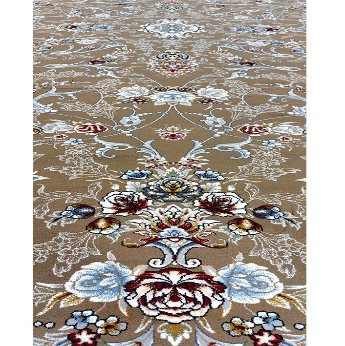 فرش نسکافه ای رنگ 