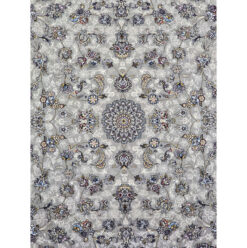 فرش بهارستان نقره ای