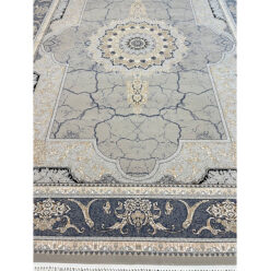 فرش کاشان فیلی رنگ