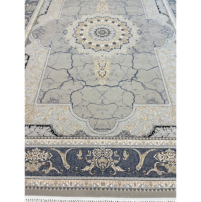 فرش کاشان فیلی رنگ